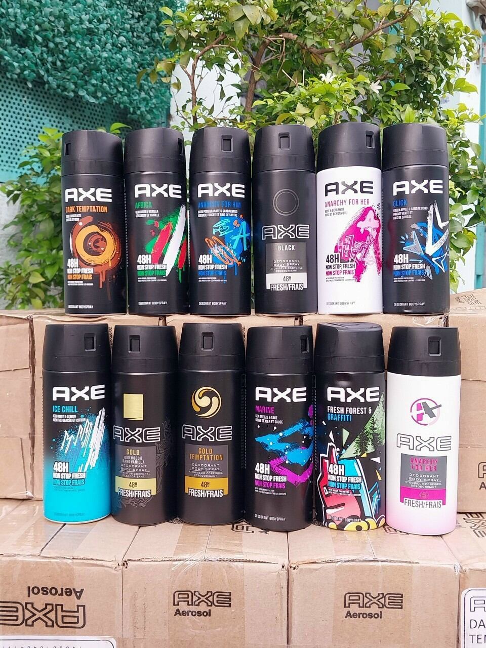 Xịt khử mùi toàn thân hương nước hoa Axe 150ml nhập khẩu Mỹ