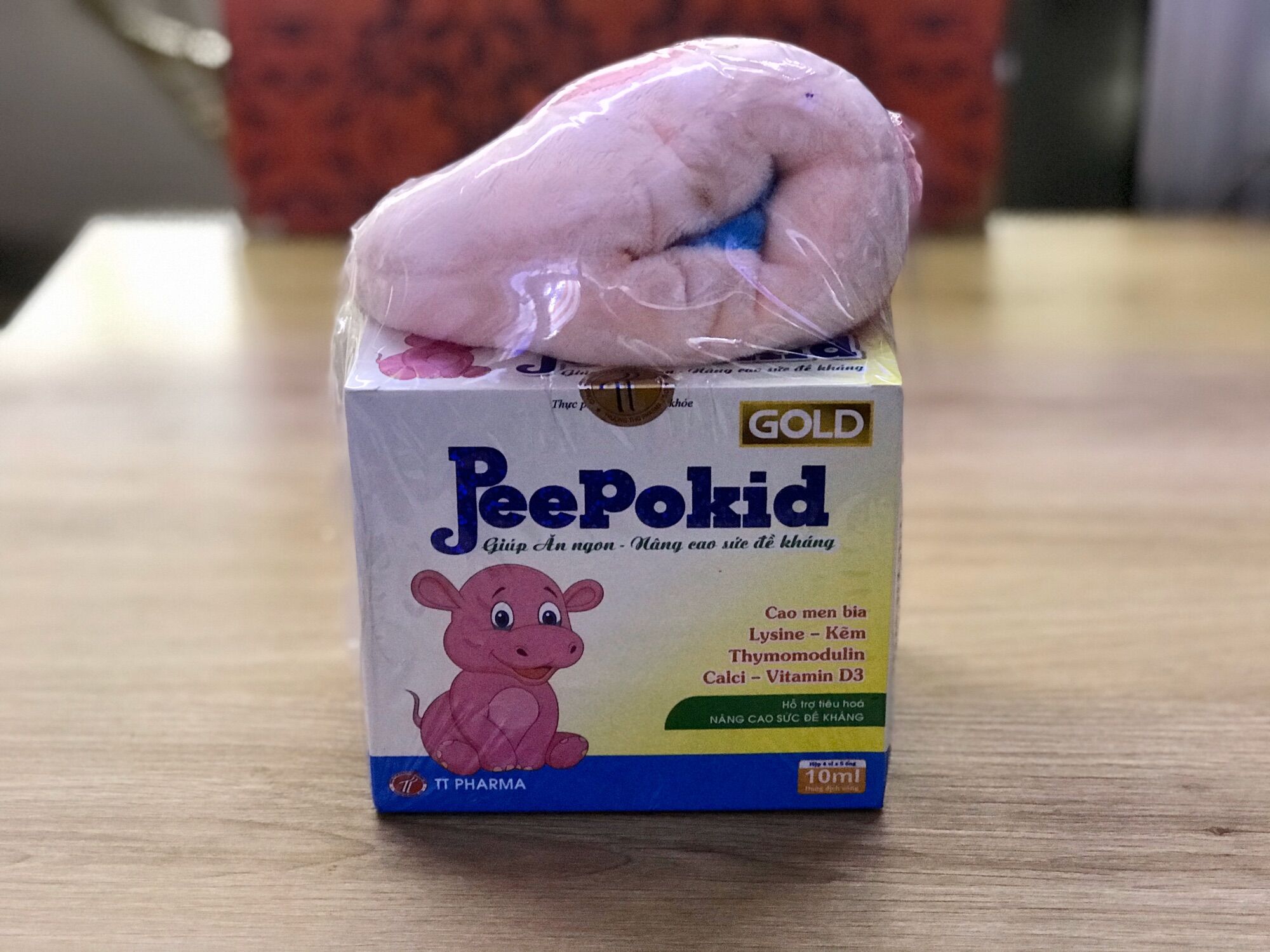 Siro ăn ngon Peepokid gold giúp ăn ngon, hỗ trợ tiêu hoá, nâng cao sức đề kháng