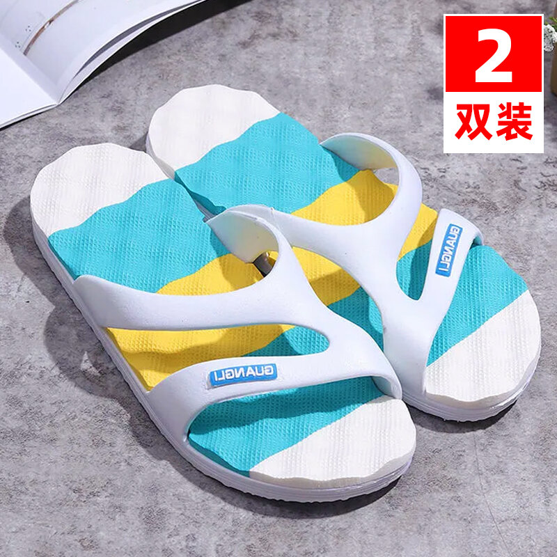 Dép EVA Đế Mềm Unisex Cho Nam Và Nữ Chống Trơn Trượt Chống Mài Mòn Lý Tưởng Đi Biển Sử Dụng Trong Nhà Tại Nhà mùa Hè Gót Bằng