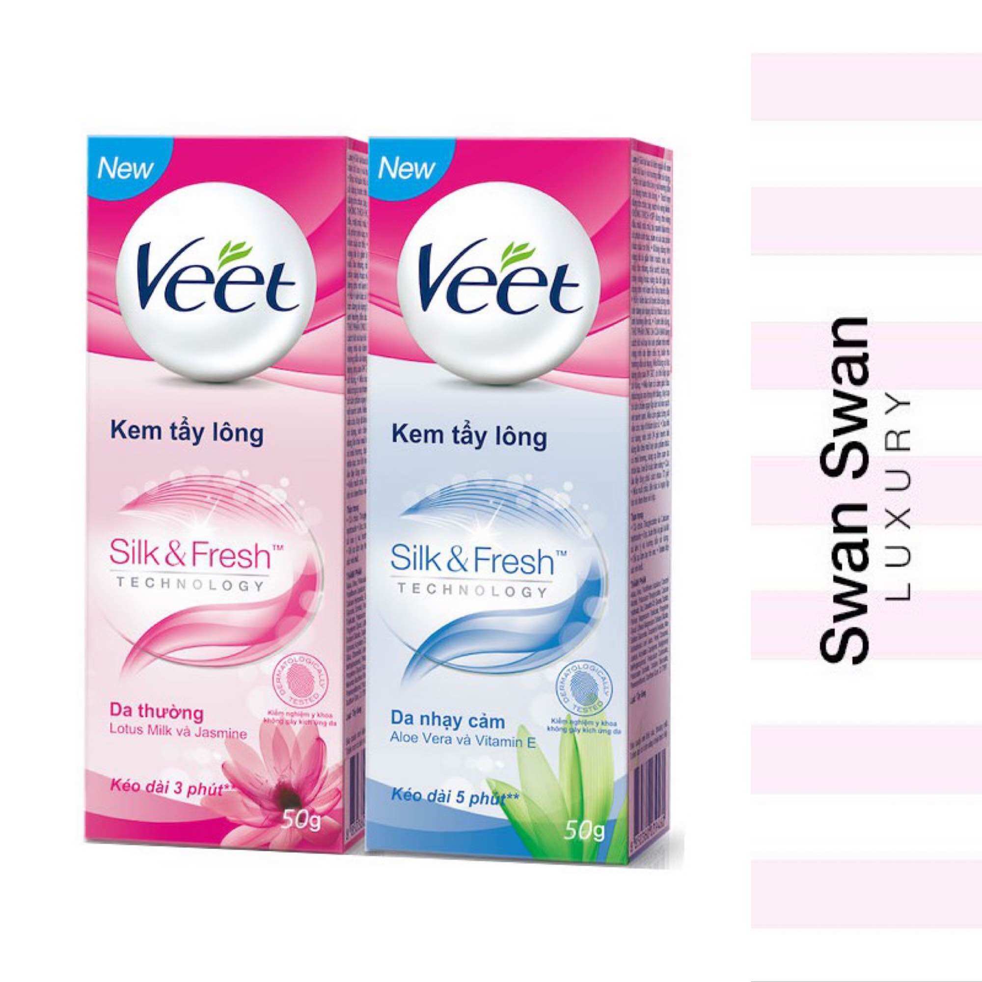 Kem tẩy lông cho da nhạy cảm veet 100ml
