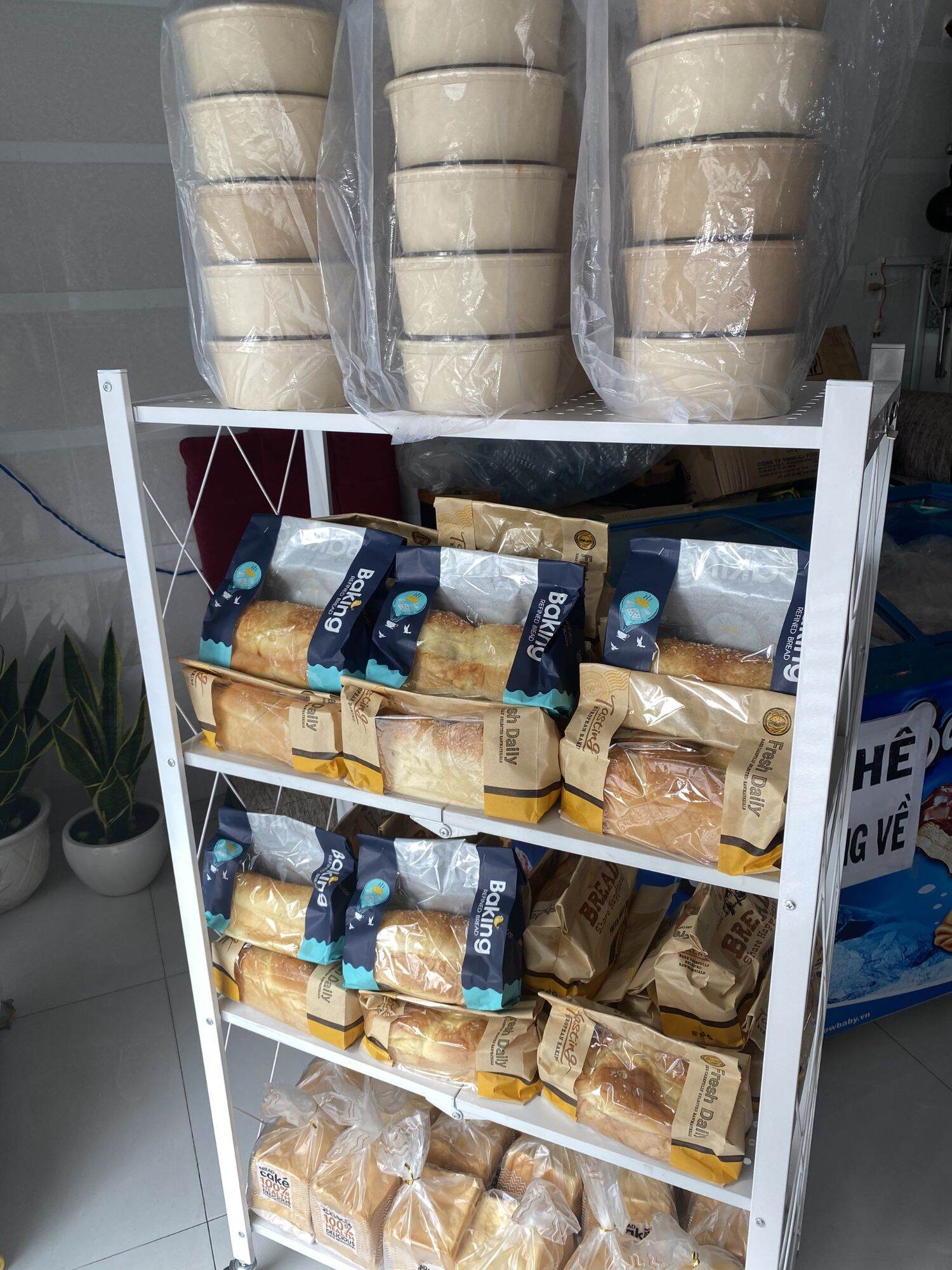 Bánh bông lan trứng muối chà bông