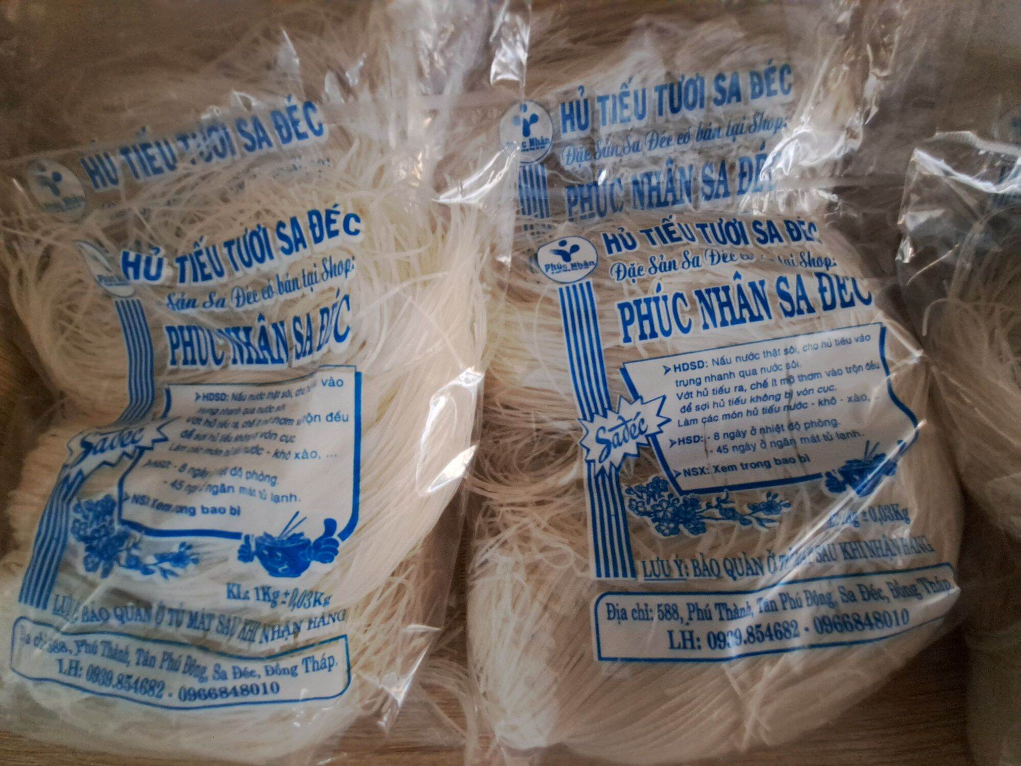 HỦ TIẾU SA ĐÉC 1KG - SỢI DAI NGON
