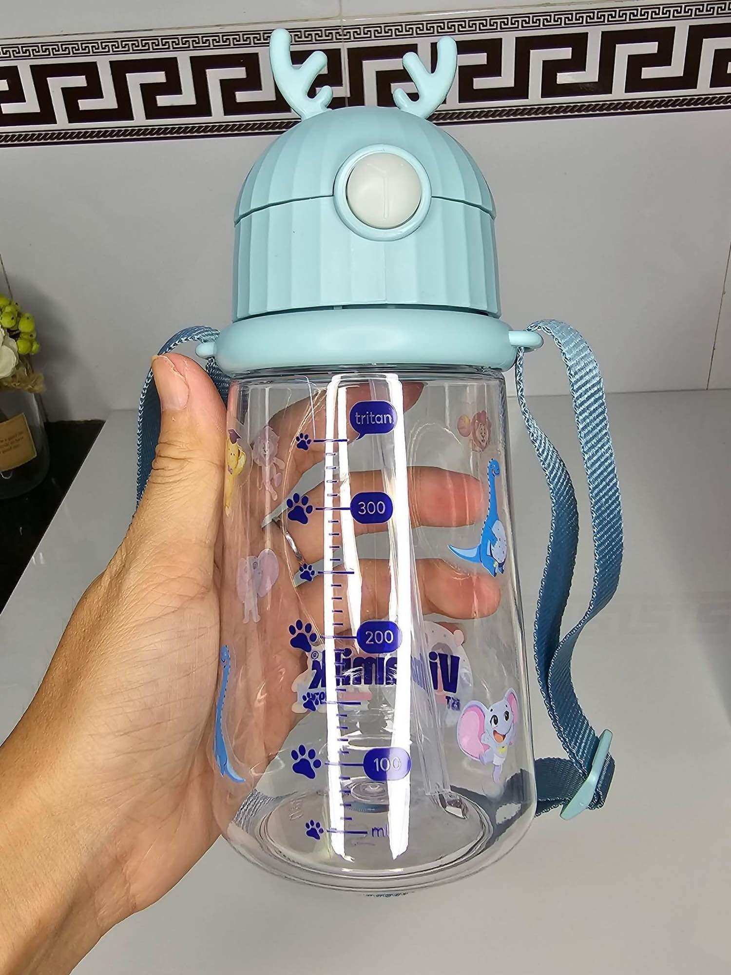 Bình nước Inochi có chia vạch 450ml (HKM Vinamilk)