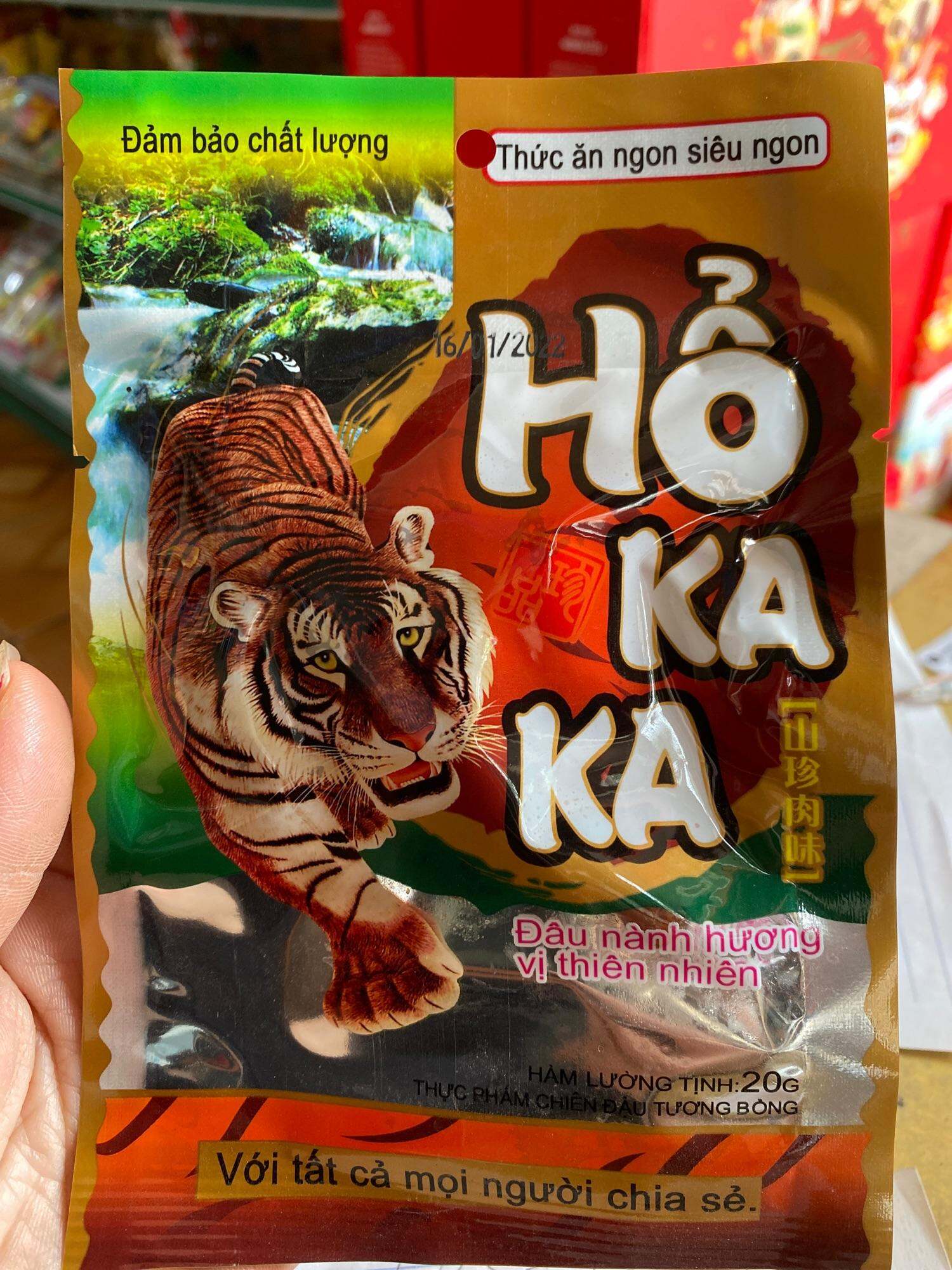 Gói ăn vặt hổ kaka