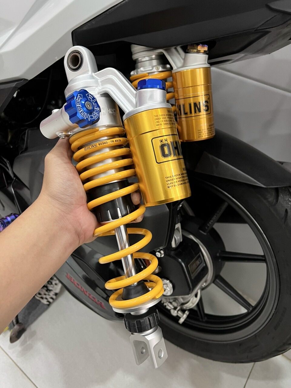 HPA Tăng chỉnh phuộc Phuộc Ohlins RCB Nitron Y