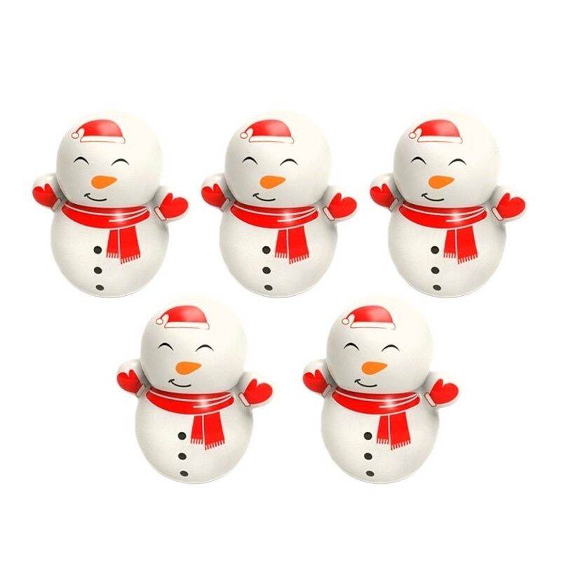 10 con lật đật mini hình người tuyết