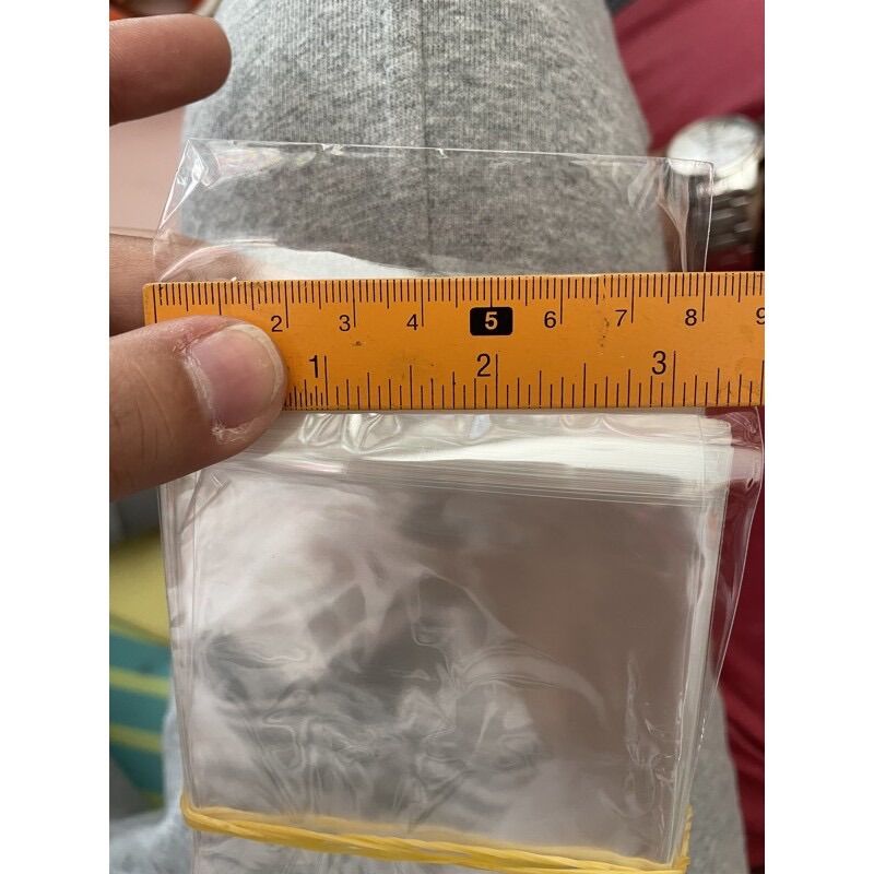 [HCM]Túi kiếng nilong dán miệng túi zip nhiều size