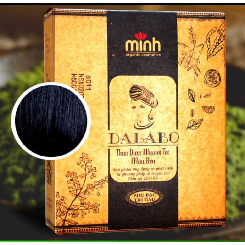 BỘT LÁ NHUỘM TÓC DALABO