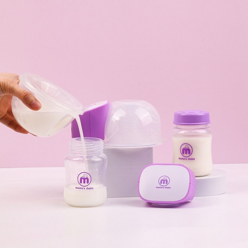[HCM]Bình trữ sữa Mama’s Choice cổ rộng 180ml