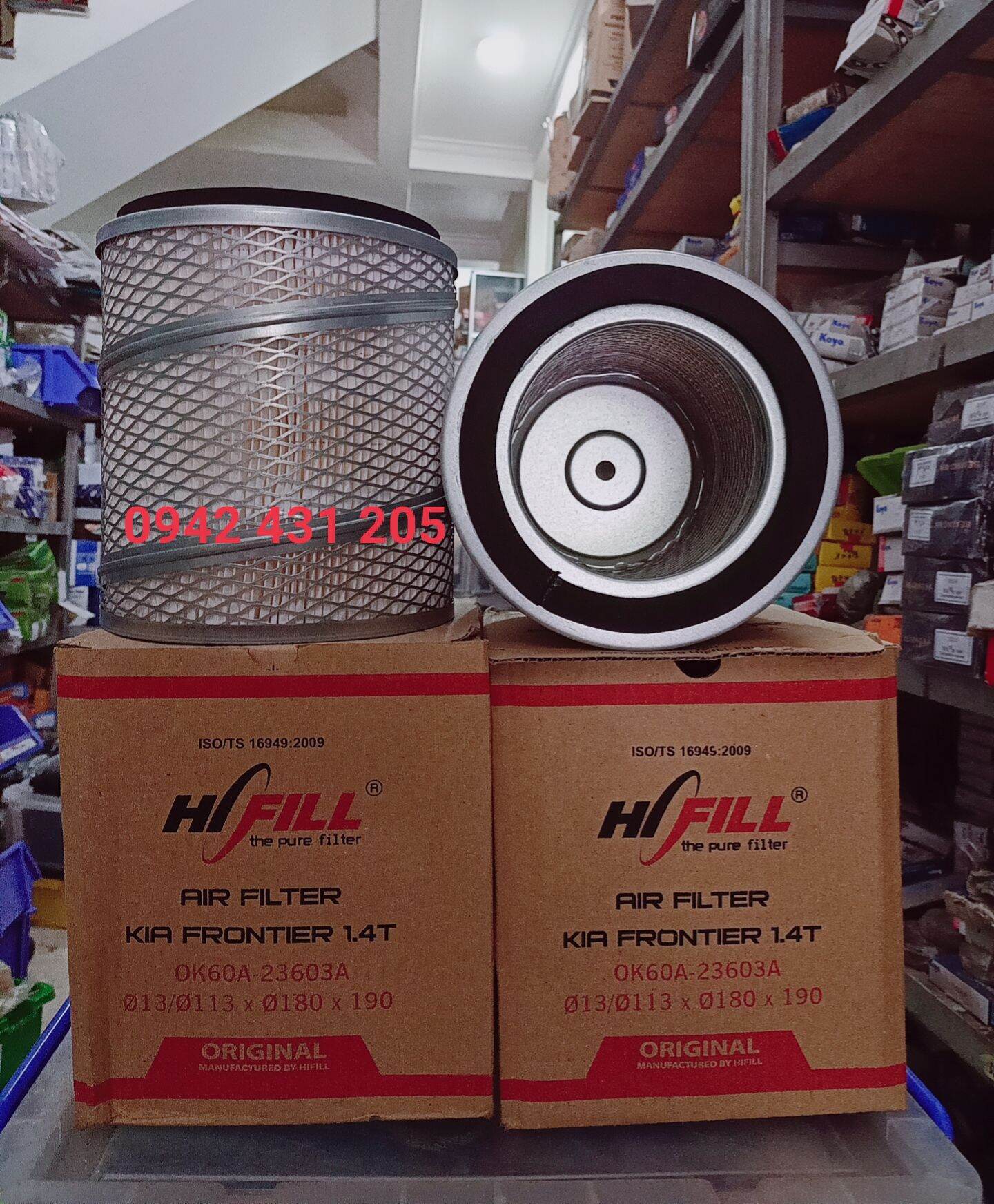 Lọc gió xe KIA, K2700,k3000, K165, K140