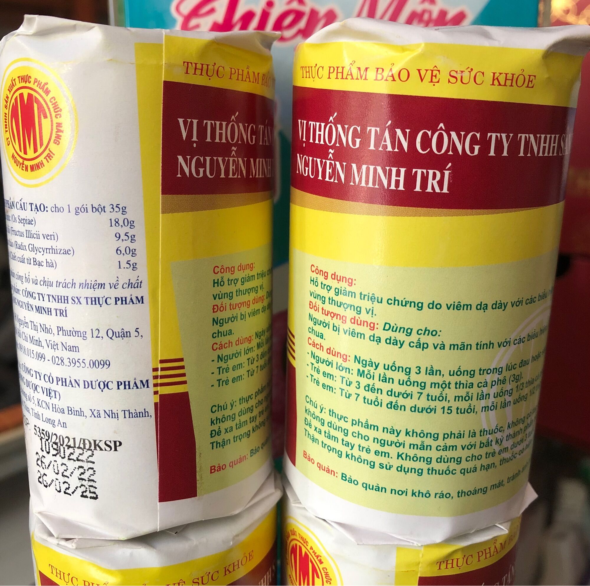 Vị thống tán 35g