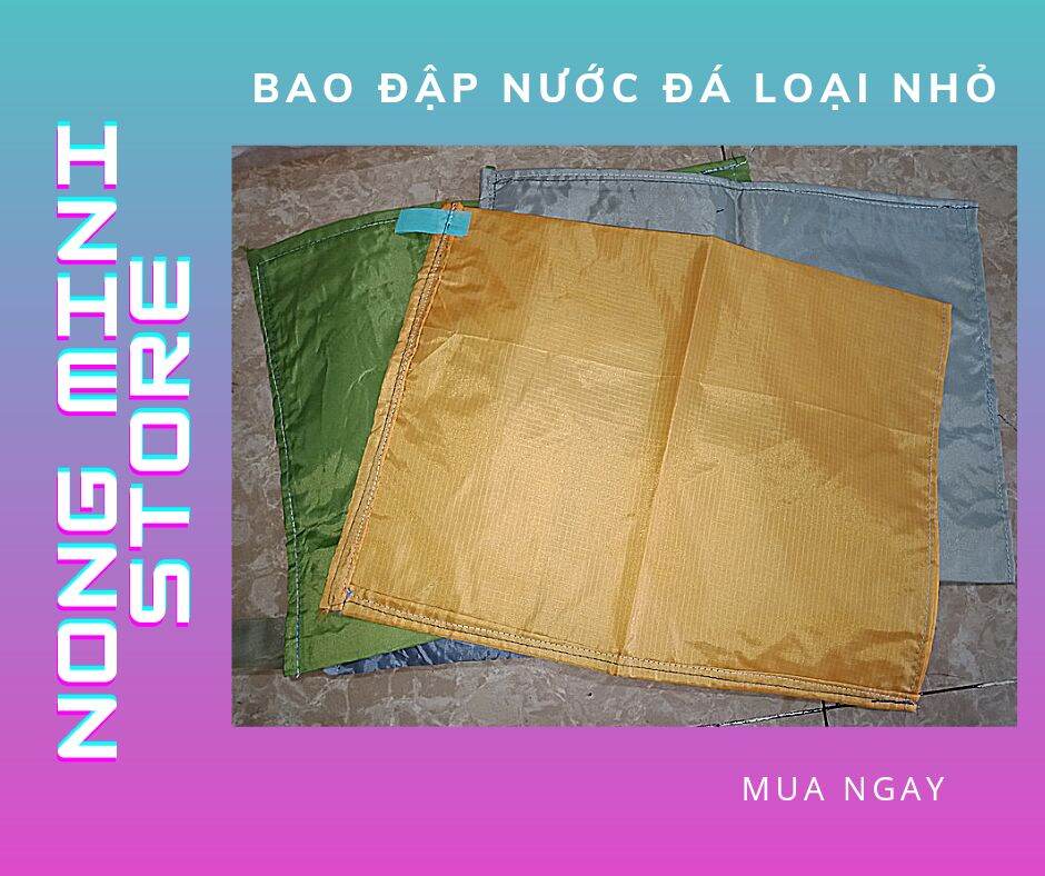 Bao - Túi Đập Nước Đá Siêu Mịn (Size Nhỏ)