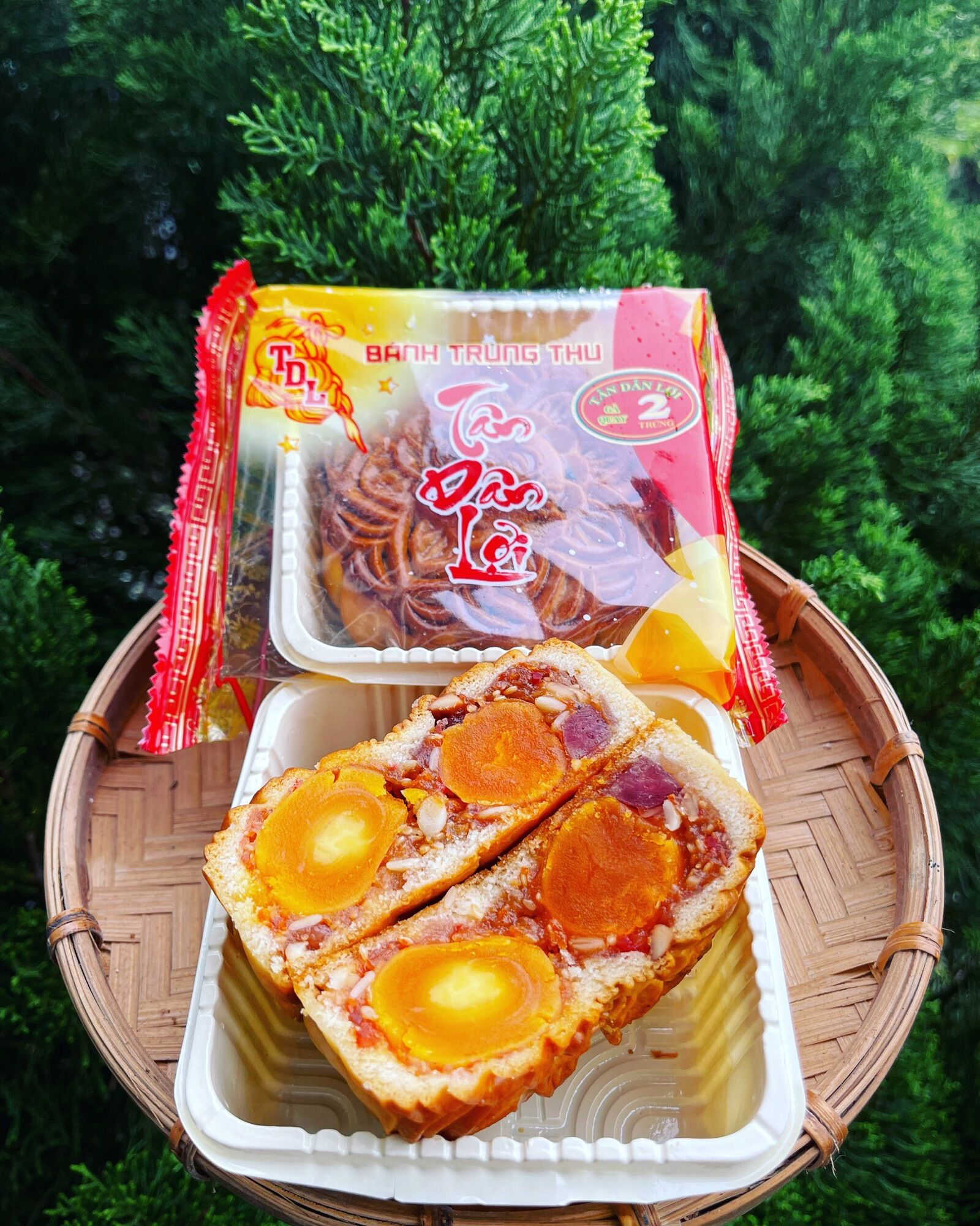[COMBO 10 bánh] Gà Quay Trung Thu Tân Dân Lợi 200g - 2 trứng
