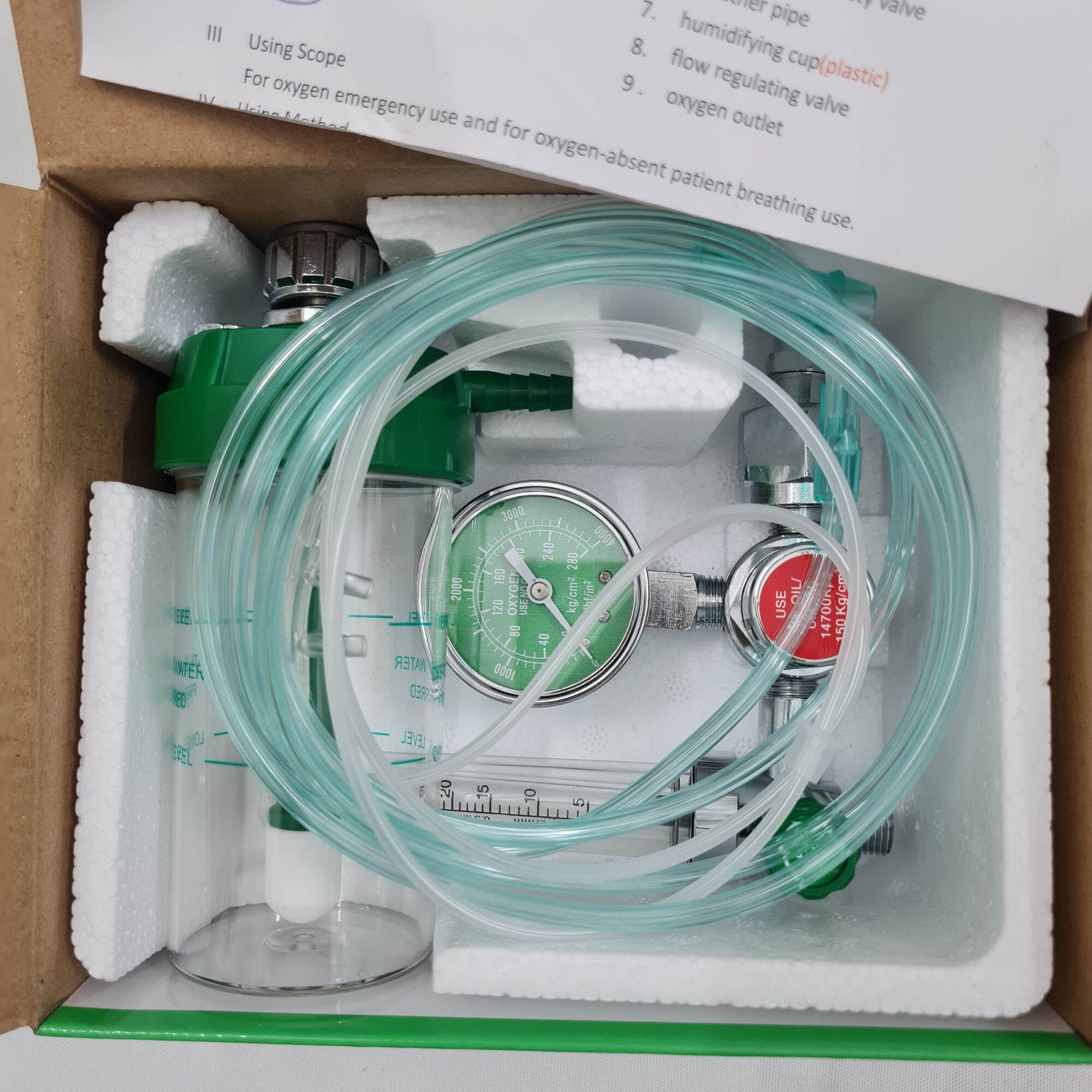 Đồng Hồ Oxy Y tế _Đồng Hồ Gắn Bình Oxy Thở