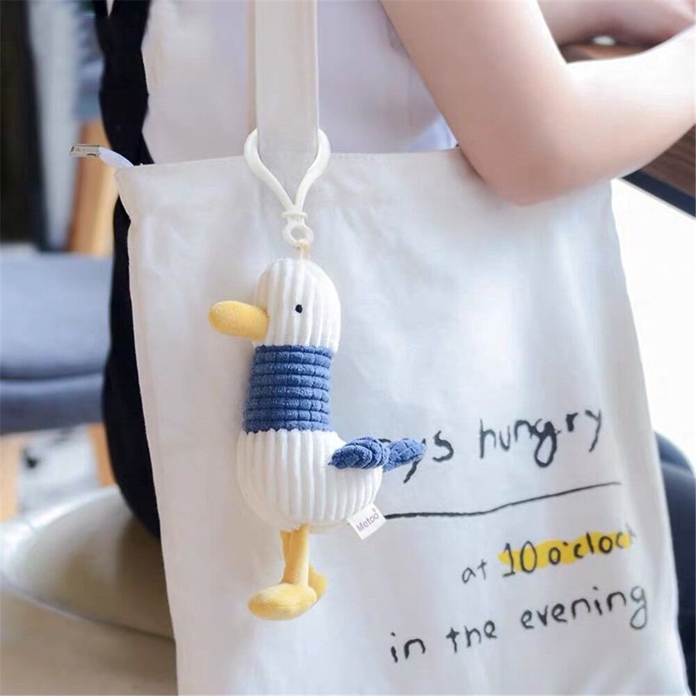 Móc Khoá Vịt Nhồi Bông Đáng Yêu