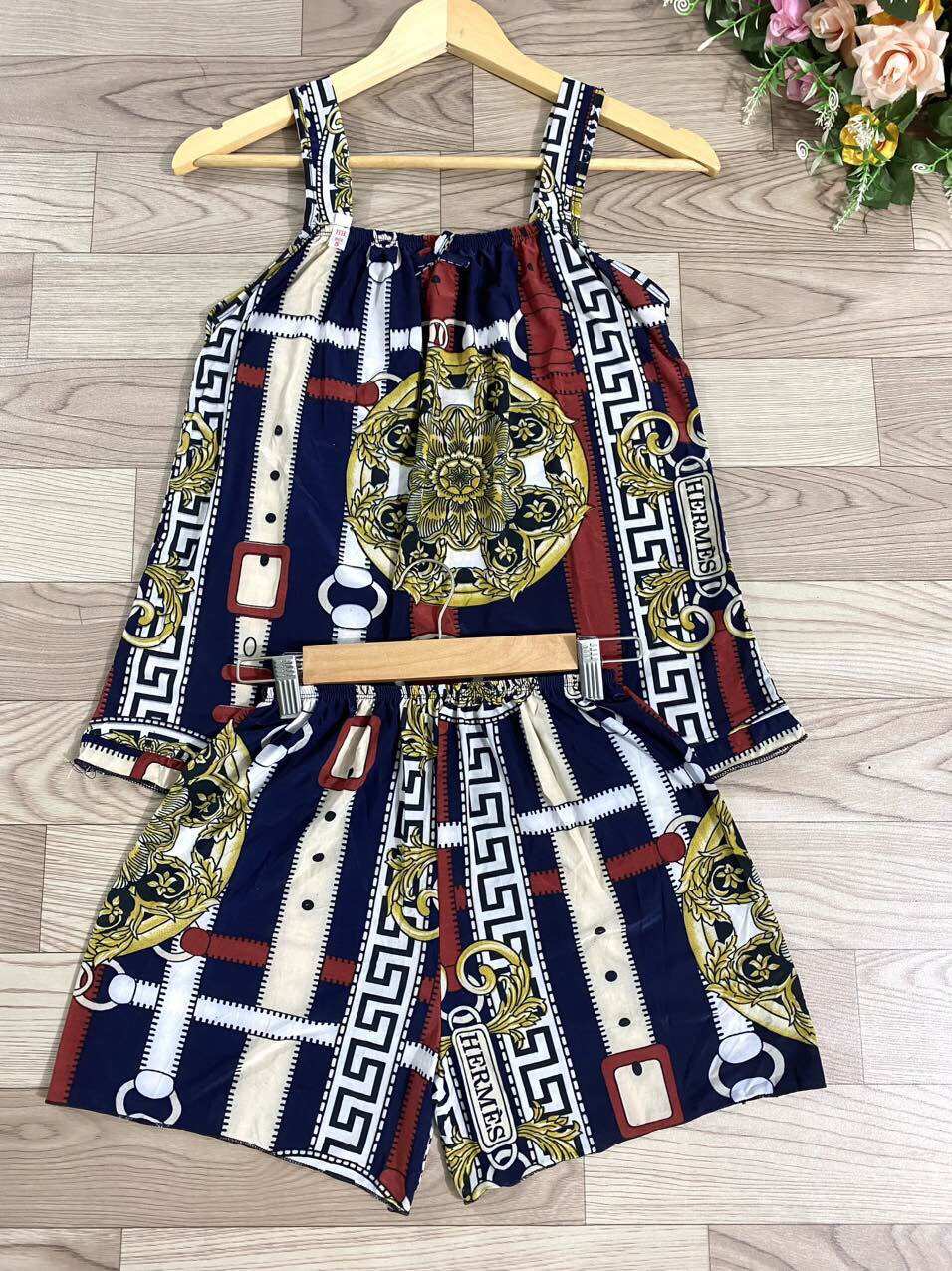 SET BỘ NGỦ THUN LẠNH ĐÙI HAI DÂY THỜI TRANG