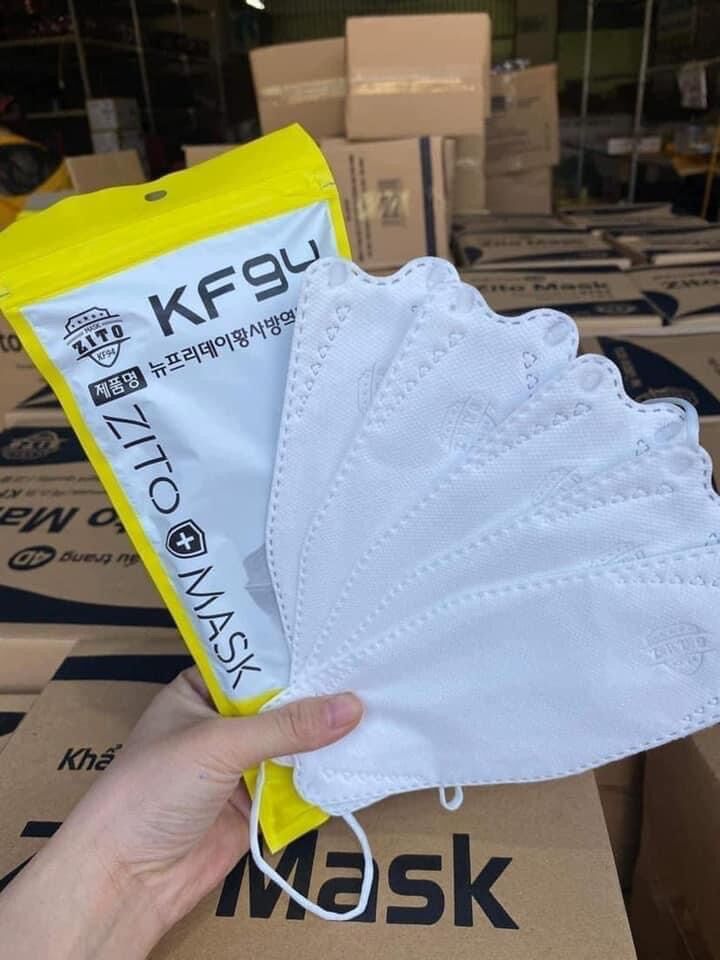 Khẩu trang kf94 hàn quốc zito mask - thùng 300c - siêu rẻ