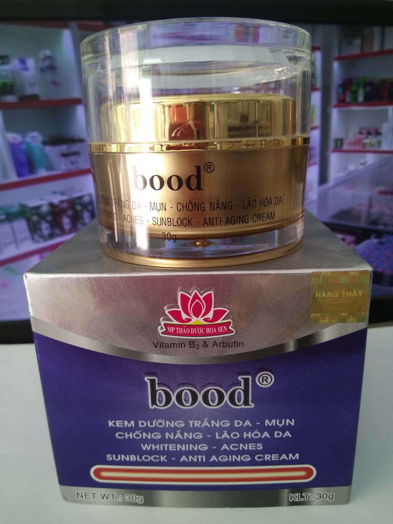 KEM BOOB MỤN TRẮNG DA LÃO HÓA 30g