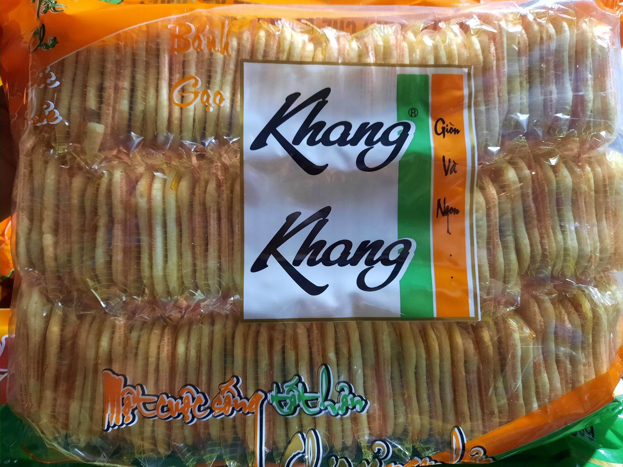 bánh gạo Khang Khang vị mặn bịch 800g