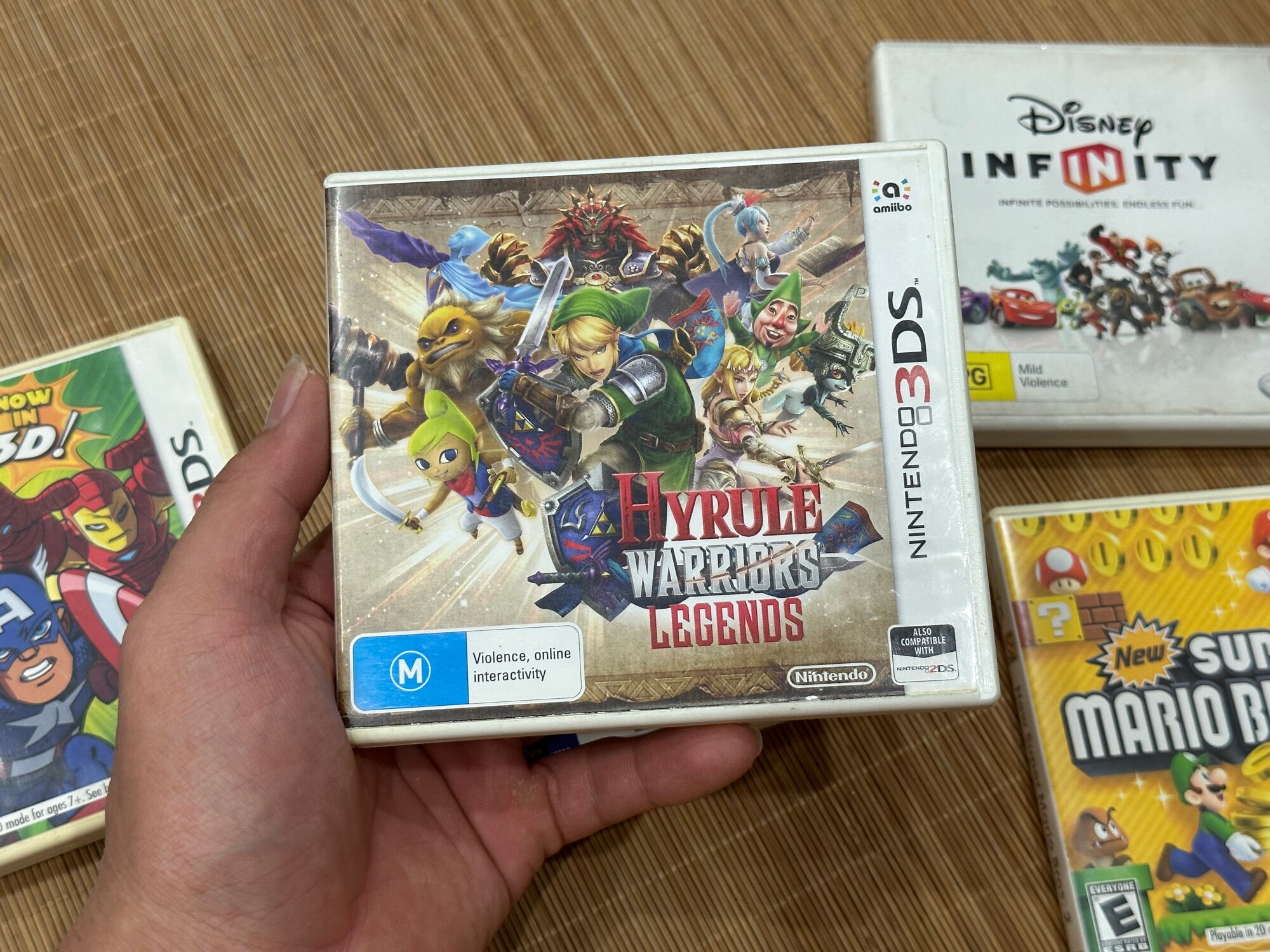 zelda warriors 3ds