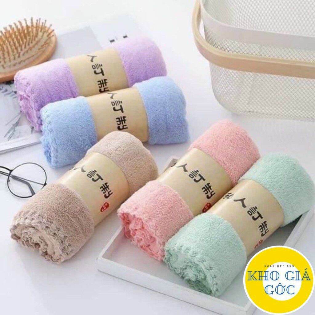 Khăn mặt- khăn đa năng chất mềm mịn kích thước 30*50