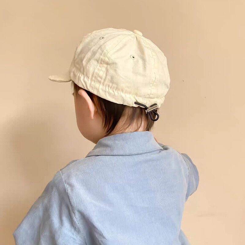 Mũ lưỡi trai mềm vành ngắn cho trẻ em