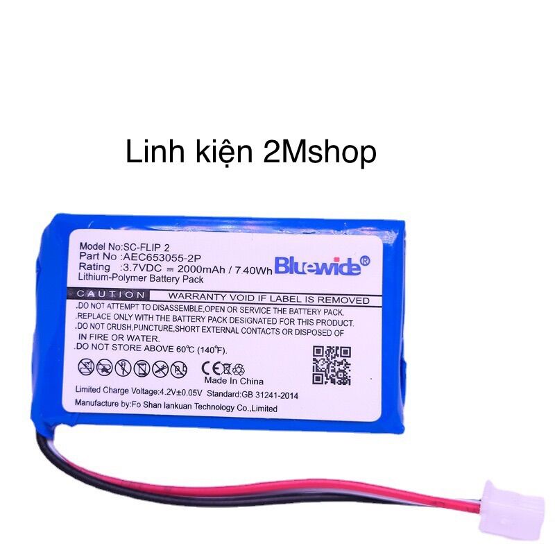 Pin flip 2. Thay pin jbl flip 2. Linh kiện 2mshop