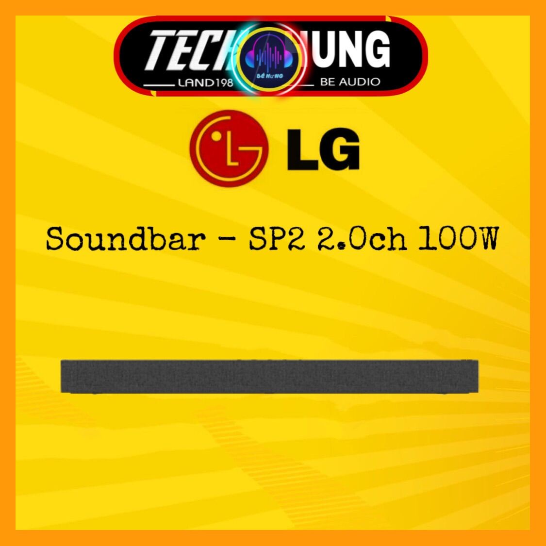 Loa thanh LG Soundbar SP2 2.1ch 100w - Hàng chính hãng 100% bảo hành 12 tháng