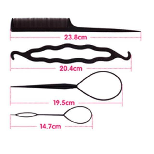 [HCM]Set 4 Món Dụng Cụ Làm Tóc Tiện Dụng