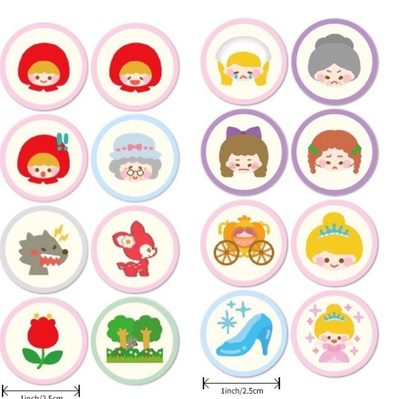 Set 100 tem dán/ nhãn dán thank you mẫu 6 size 2.5 cm