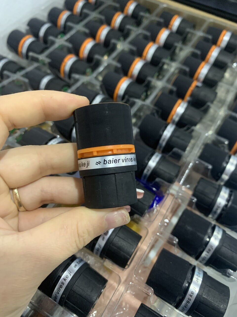 củ míc baier cojl lụa cam chính hãng
