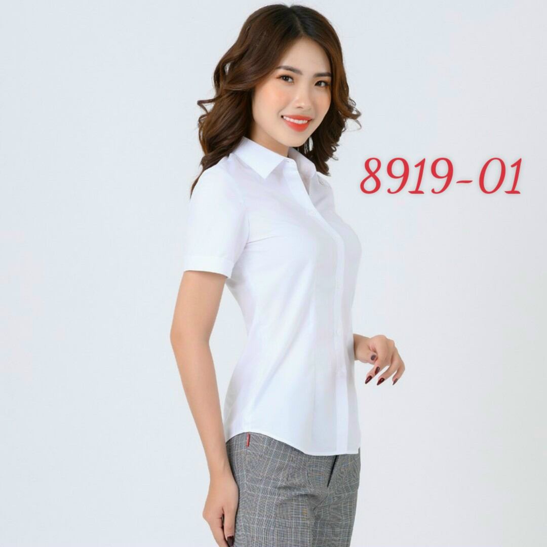 Áo Thái Hòa vải sợi tre 8919 đủ màu