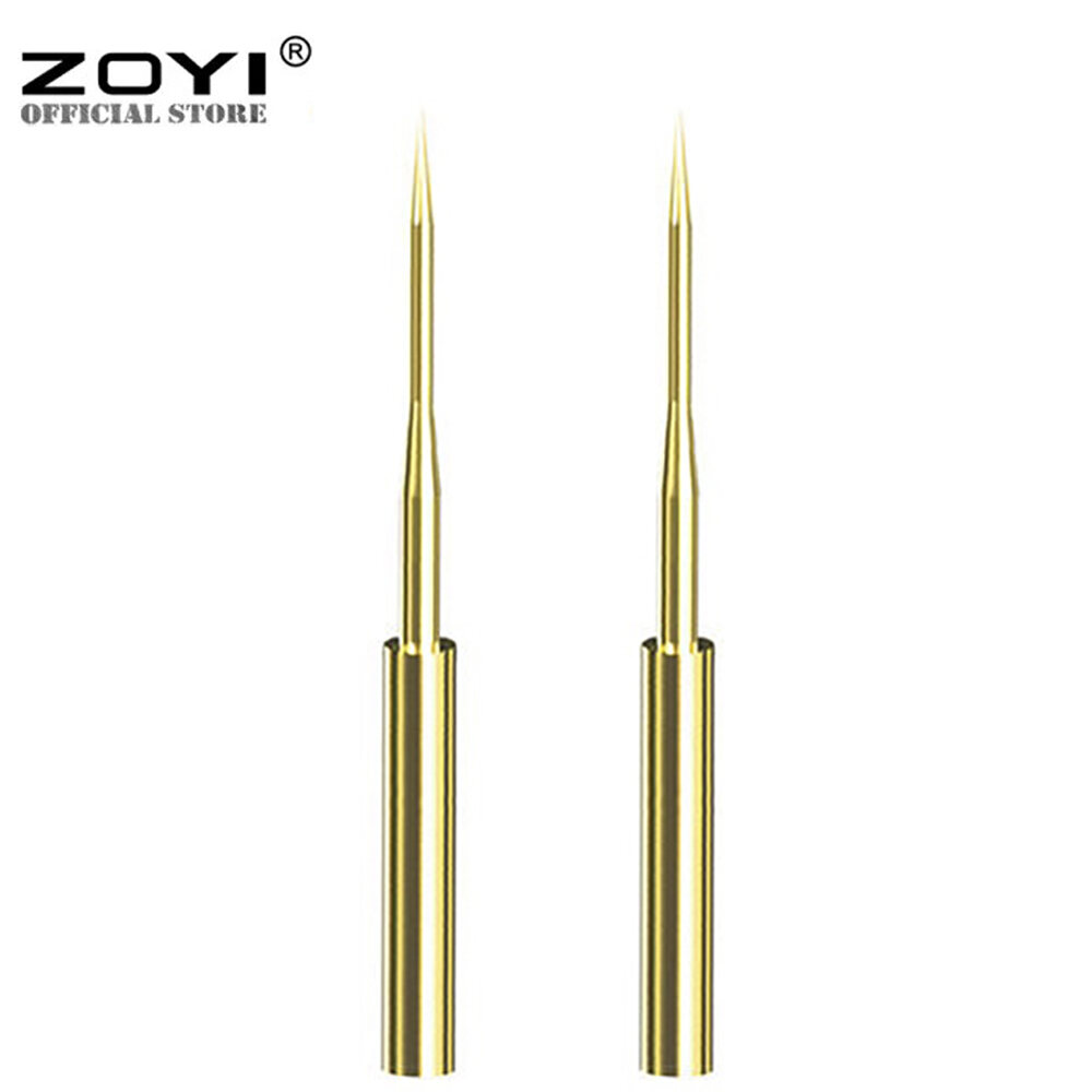 Đầu mũi kim nối dài Zoyi cho que đo đồng hồ đo điện vạn năng bộ kim thay thế 2mm mạ vàng sắc nét đầu dò kiểm tra điện kim kiểm tra thay thế