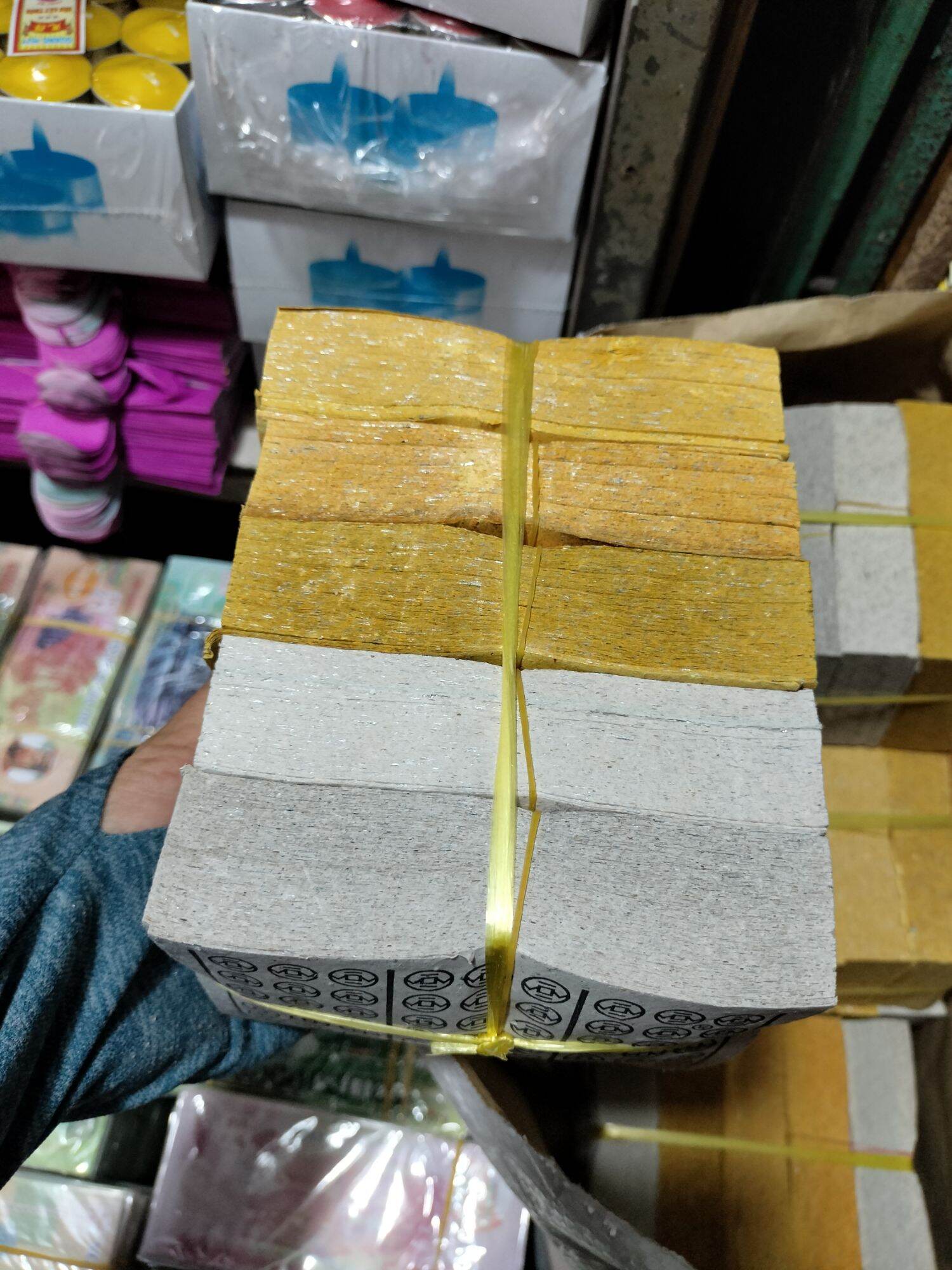 Combo tiền vàng bạc mã 5 xấp 5 loại(400 tờ)