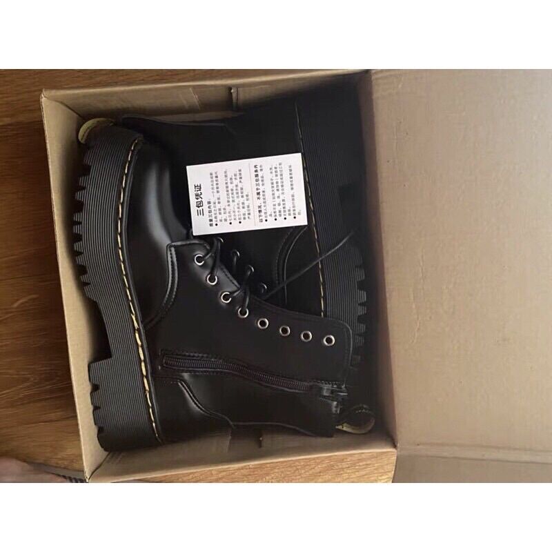 Giày boot nữ dr martens cao cổ đế dày bốt boots ulzzang