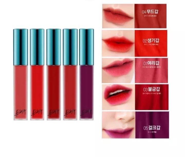 SON KEM LÌ BBIA LAST VELVET LIP TINT CÁC LOẠI VERSION NỘI ĐỊA HÀN QUỐC