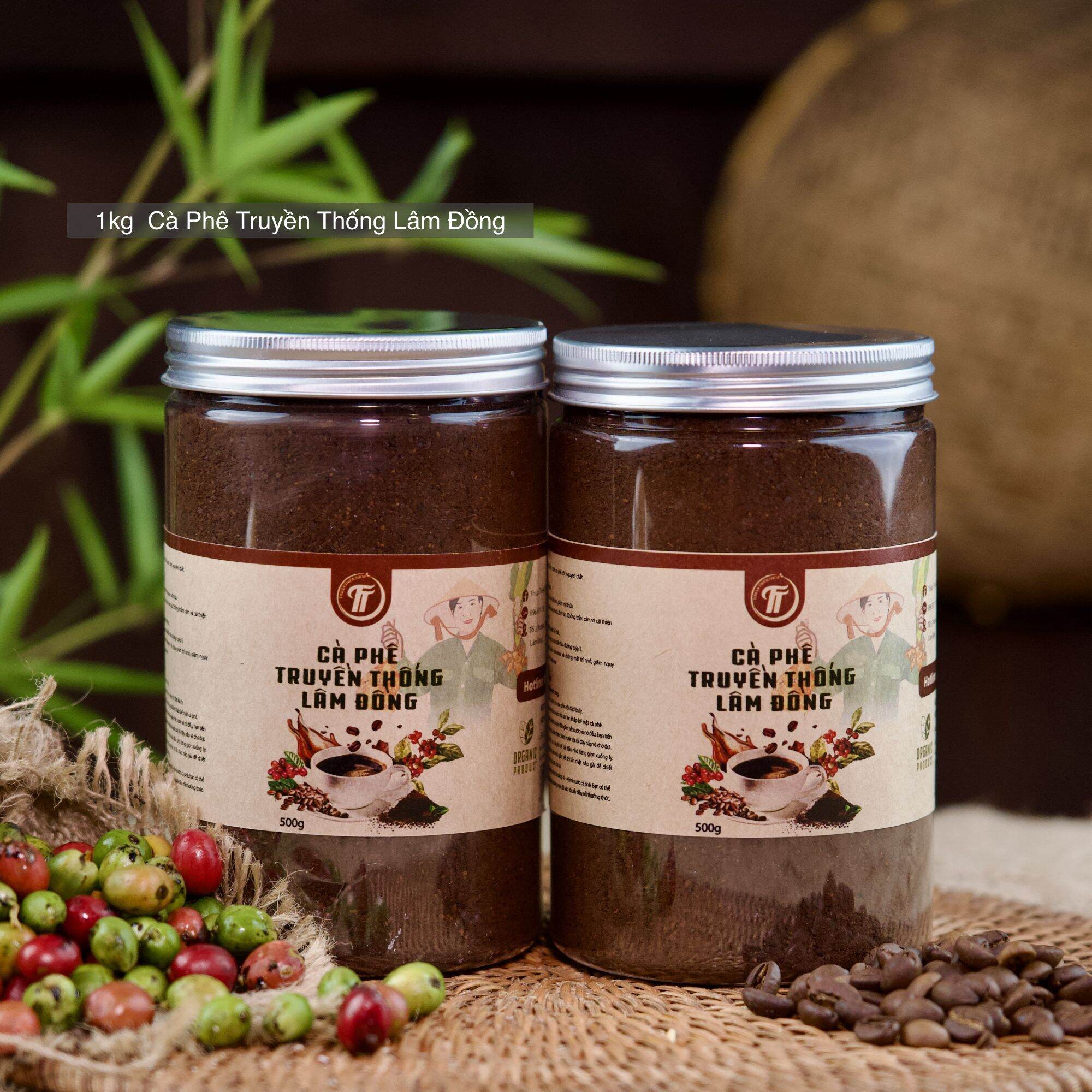 Cà phê truyền thống lâm đồng 1kg