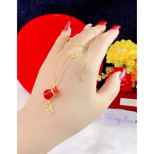 Dây chuyền hồ ly đỏ, siêu may mắn tình duyên