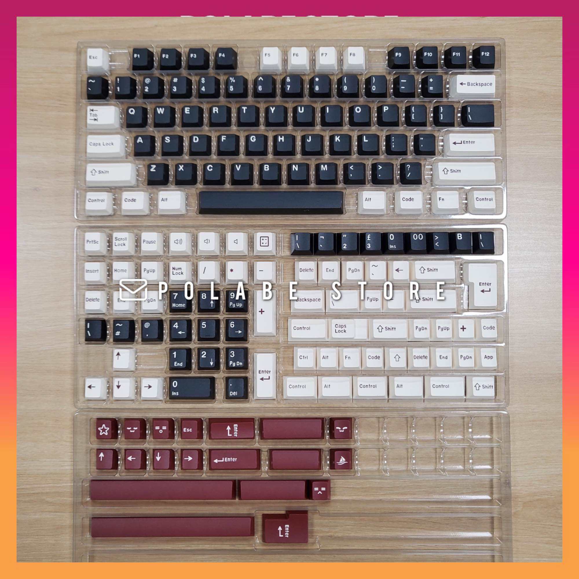 Keycap Cherry double shot ABS PBT bàn phím cơ tổng hợp 750 mẫu Jamon Olivia Fishing Samurai Shoko Wavez BoW Rome Arctic 8008 Polabe Store