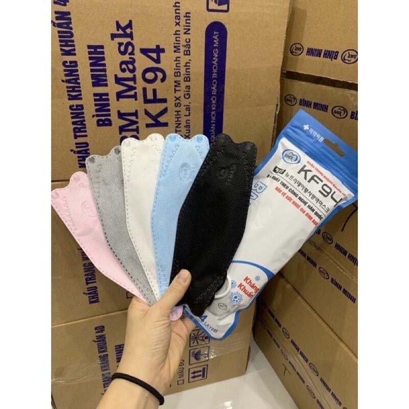 Khẩu Trang 4D KF94 Hàn Quốc hothit (Túi 10c)