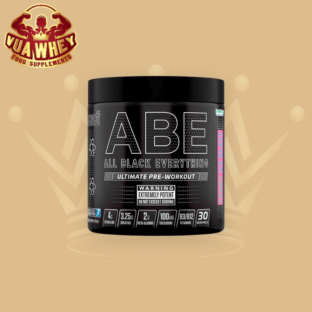 Tăng sức mạnh tập luyện pre-workout abe