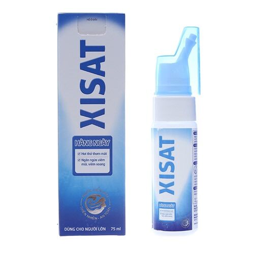 Nước biển sâu Xisat - 75ml - xịt sạch Thông mũi