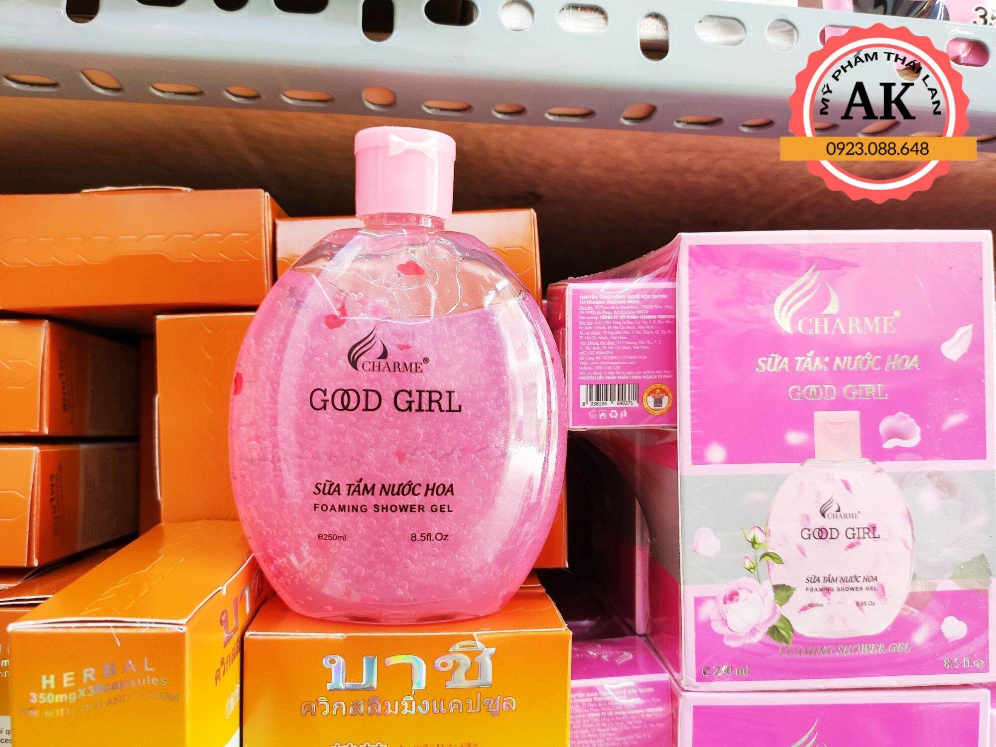 [HCM]SỮA TẮM  GOOD GIRL NỮ QUYẾN RŨ 25OML [ CHÍNH HÃNG ] [ CÔNG TY TẶNG  KÈM  CHAI NƯỚC HOA GOOD GIRL 5ML ]