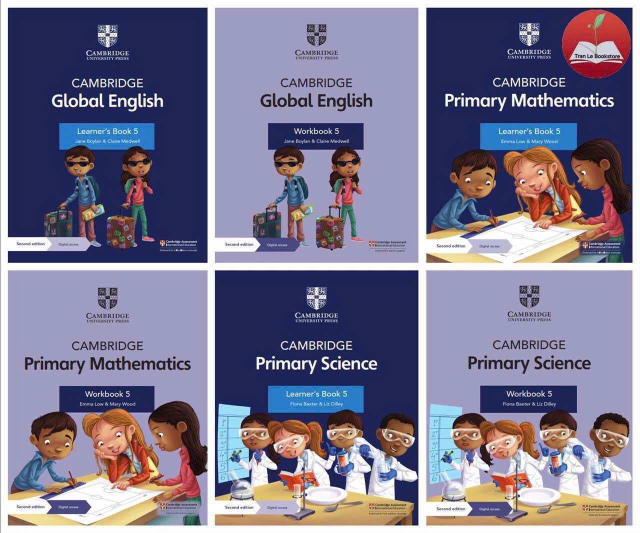 Sách hệ Cambridge Global English, Math Primary , Science Primary