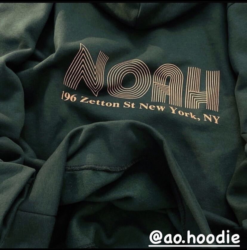 ÁO HOODIE NOAH XANH