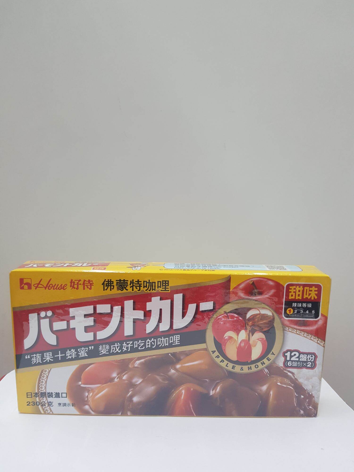 Cà ri nhật house vị ngọt 230g 好時弗蒙特咖哩傀-甜味