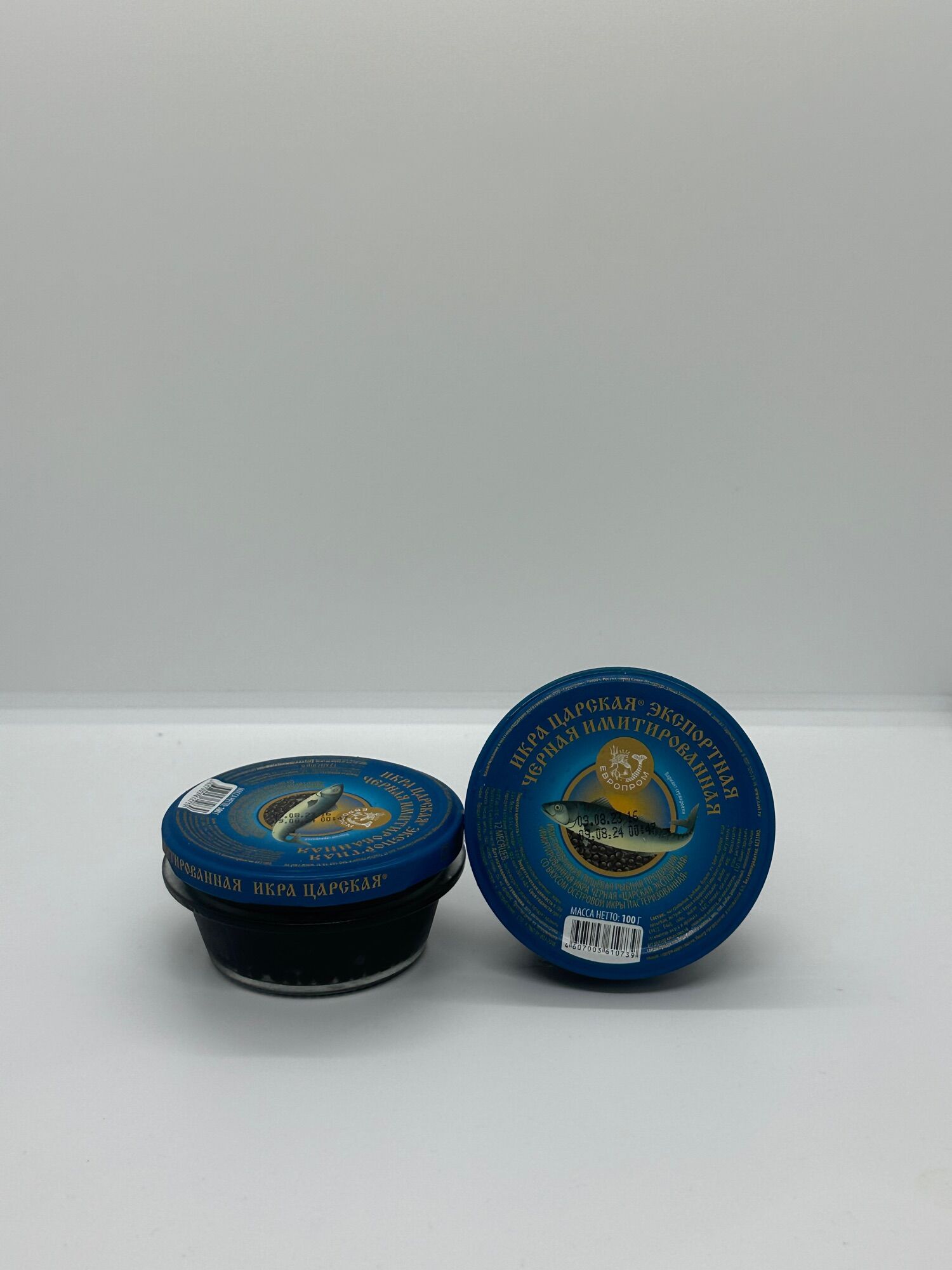 Trứng cá tầm đen 100g , trứng cá muối Nga ( ăn sushi )