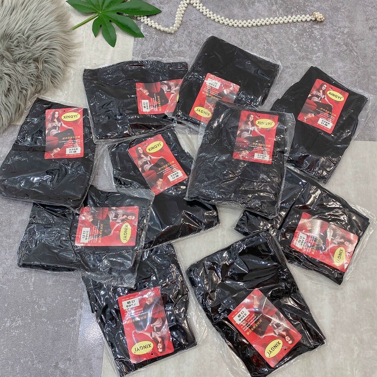 Quần Qc mã 7766- 9 tấc siêu co dãn dày dặn lắm ạ