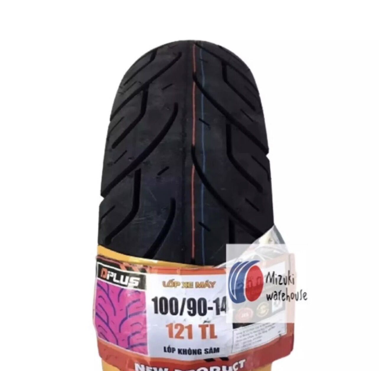 Lốp Sau SH mode, PCX,  100/90-14 Dplus( sản phẩm cao cấp của DRC)
