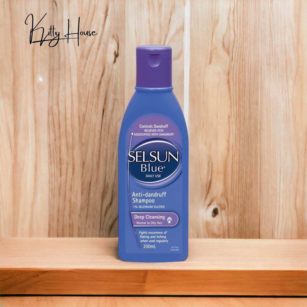 Dầu gội selsun blue Úc nắp tím 200ml - Selsun Blue Anti Dandruff Shampoo Deep Cleansing 200ml